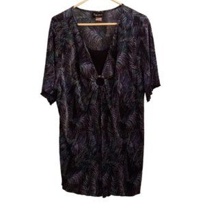 Maggie Barnes 3XL Top Lined Short Sleeves